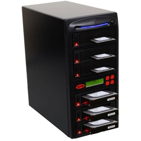 SYSTOR Systor 1:5 SATA 2.5" & 3.5" Dual Port/Hot Swap Hard Disk Drive / Solid State Drive (HDD/SSD) Duplicator/Sanitizer - High Speed (150MB/sec) SYS205HS-DP